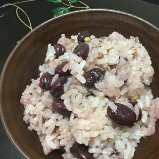 赤そら豆の炊き込みごはん